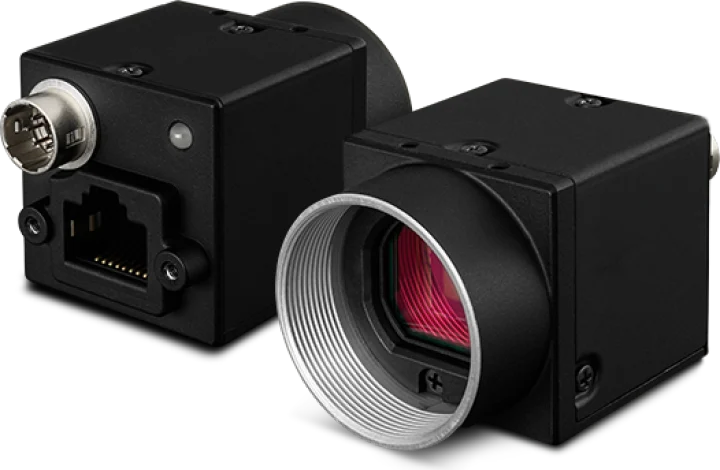 Two IndusVision industrial GigE Vision cameras